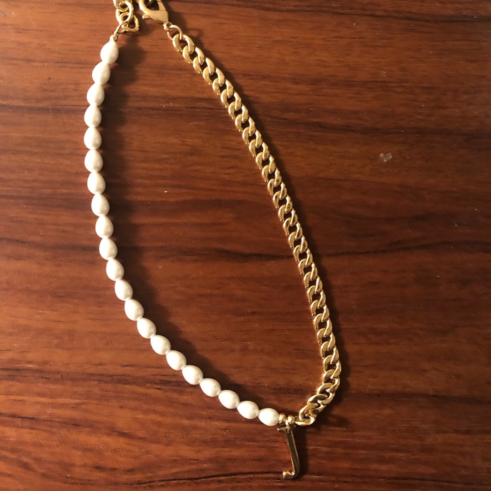 Joolz by Martha Calvo initial necklace